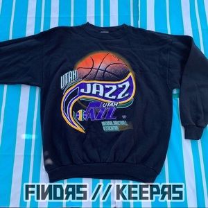 NBA Utah Jazz Vintage Pullover 🏀🎷🔥👁